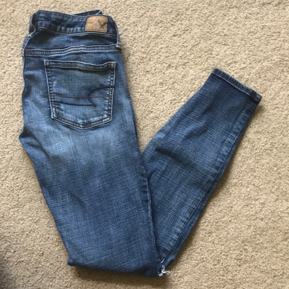 American Eagle jeans ripped skinny
